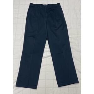 Allen Solly Pants  Wrinkle Free pure cotton men’s size 34x30 navy blue
